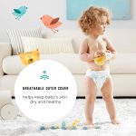 Amazon Brand - Mama Bear Gentle Touch Diapers, Hypoallergenic, Newborn, White, 120 Count (4 Pack of 30 ) - Image 6